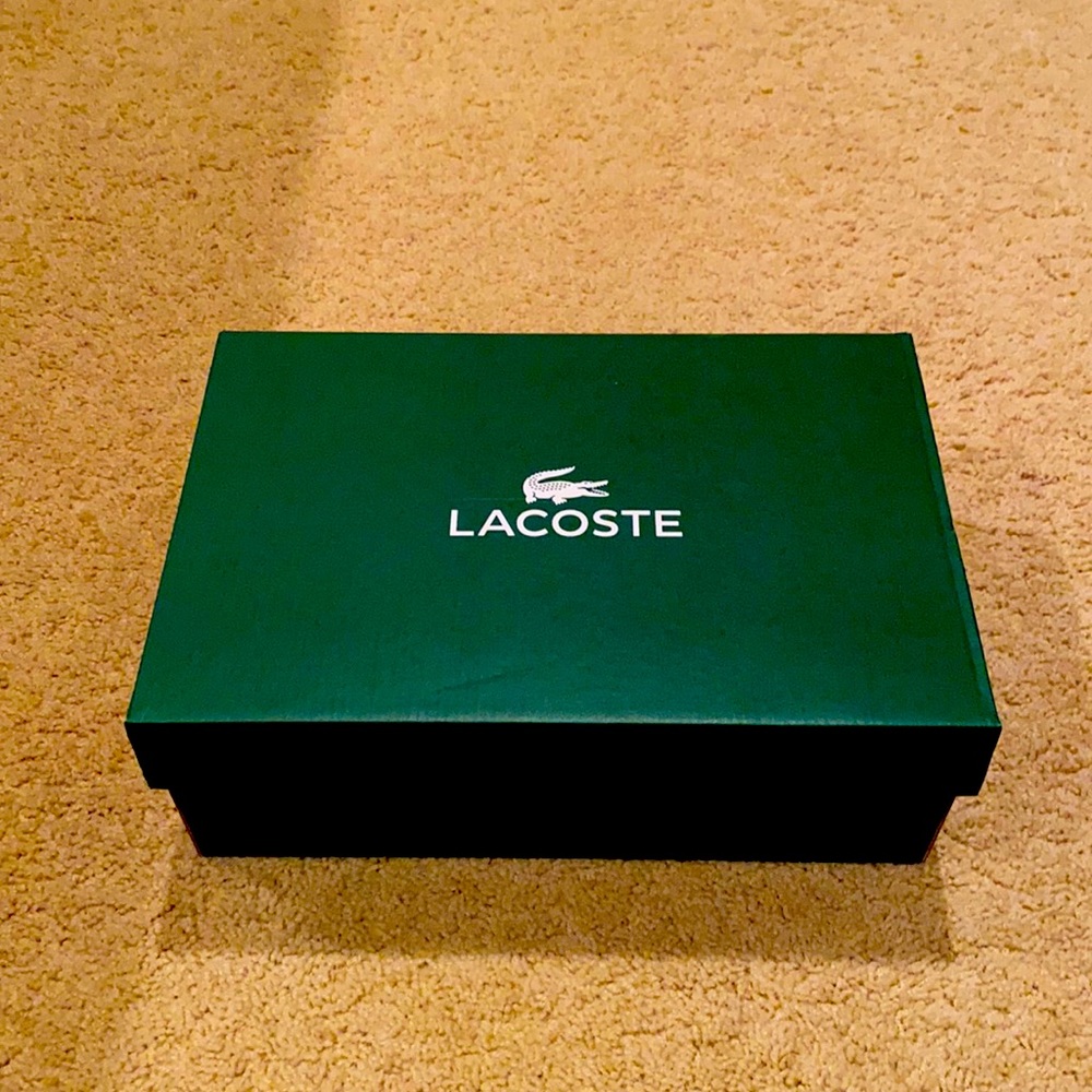 Leather Lacoste Tennis Shoes